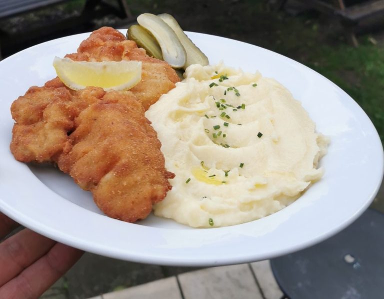 Pork schnitzel