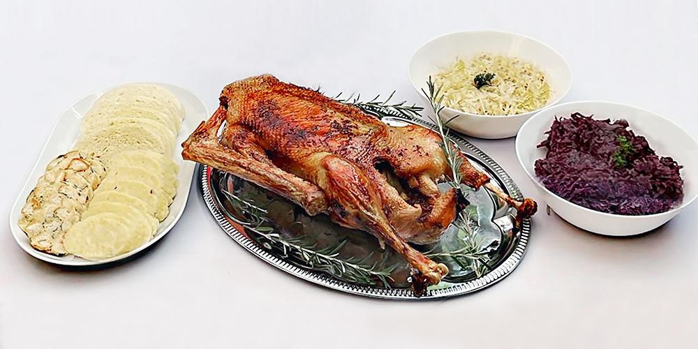 roasted goose